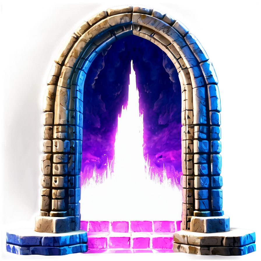 Netherworld Entrance Portal Png 06212024 PNG Image