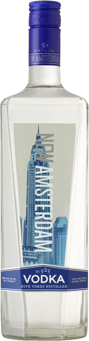 New Amsterdam Vodka Bottle PNG Image