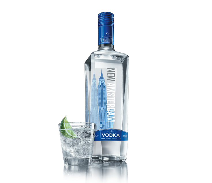 New Amsterdam Vodka Promotion Ad PNG Image