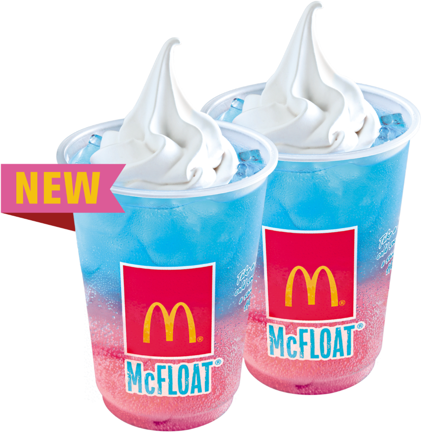 New Mc Float Mc Donalds Soft Drink PNG Image