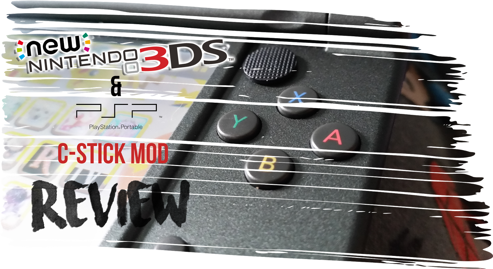 New Nintendo3 D S C Stick Mod Review PNG Image