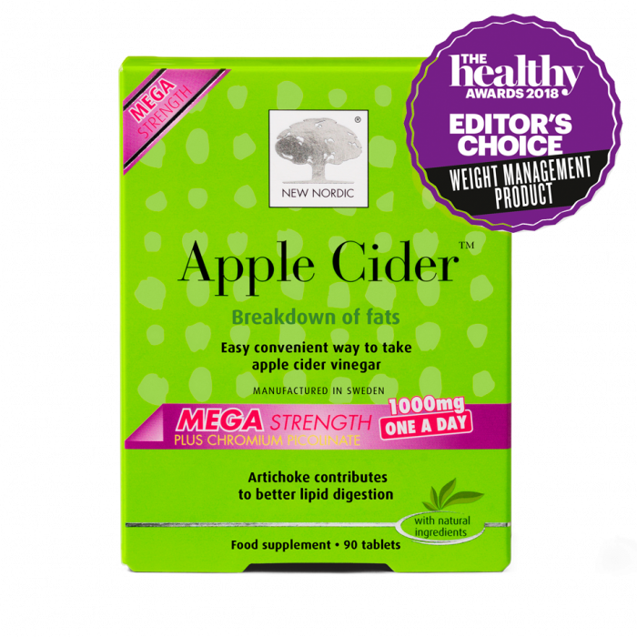 New Nordic Apple Cider Supplement Box PNG Image