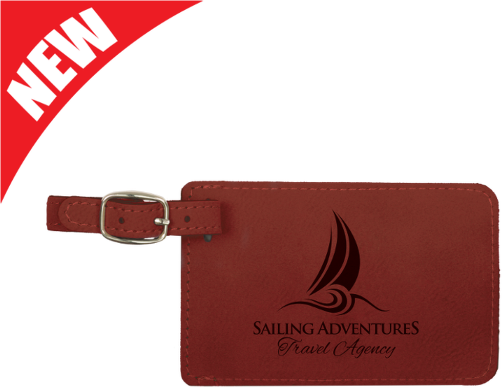 New Travel Agency Luggage Tag PNG Image