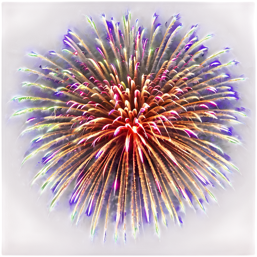 New Year Fireworks Png Hcq83 PNG Image