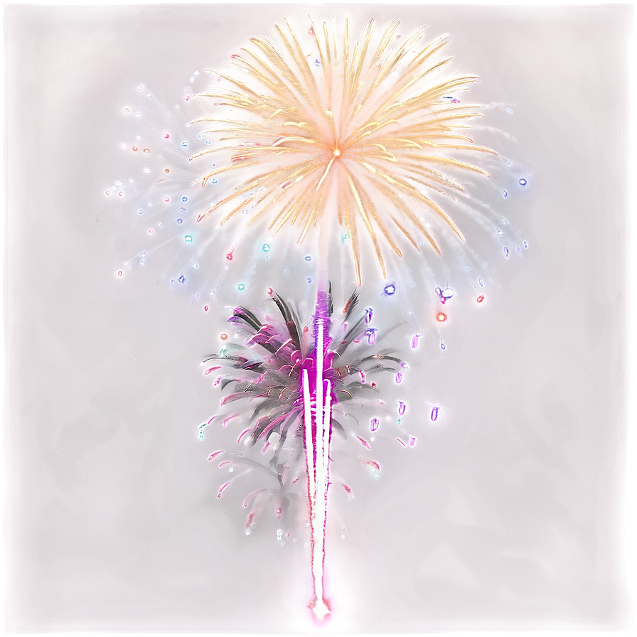 New Year Fireworks Png Sgl20 PNG Image