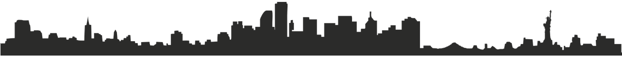 New_ York_ City_ Skyline_ Silhouette PNG Image