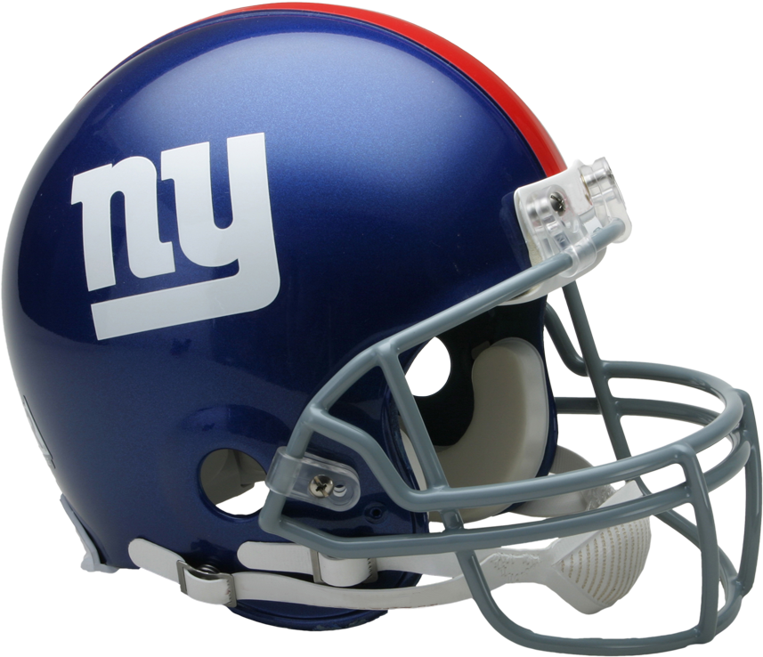 New York Football Helmet PNG Image