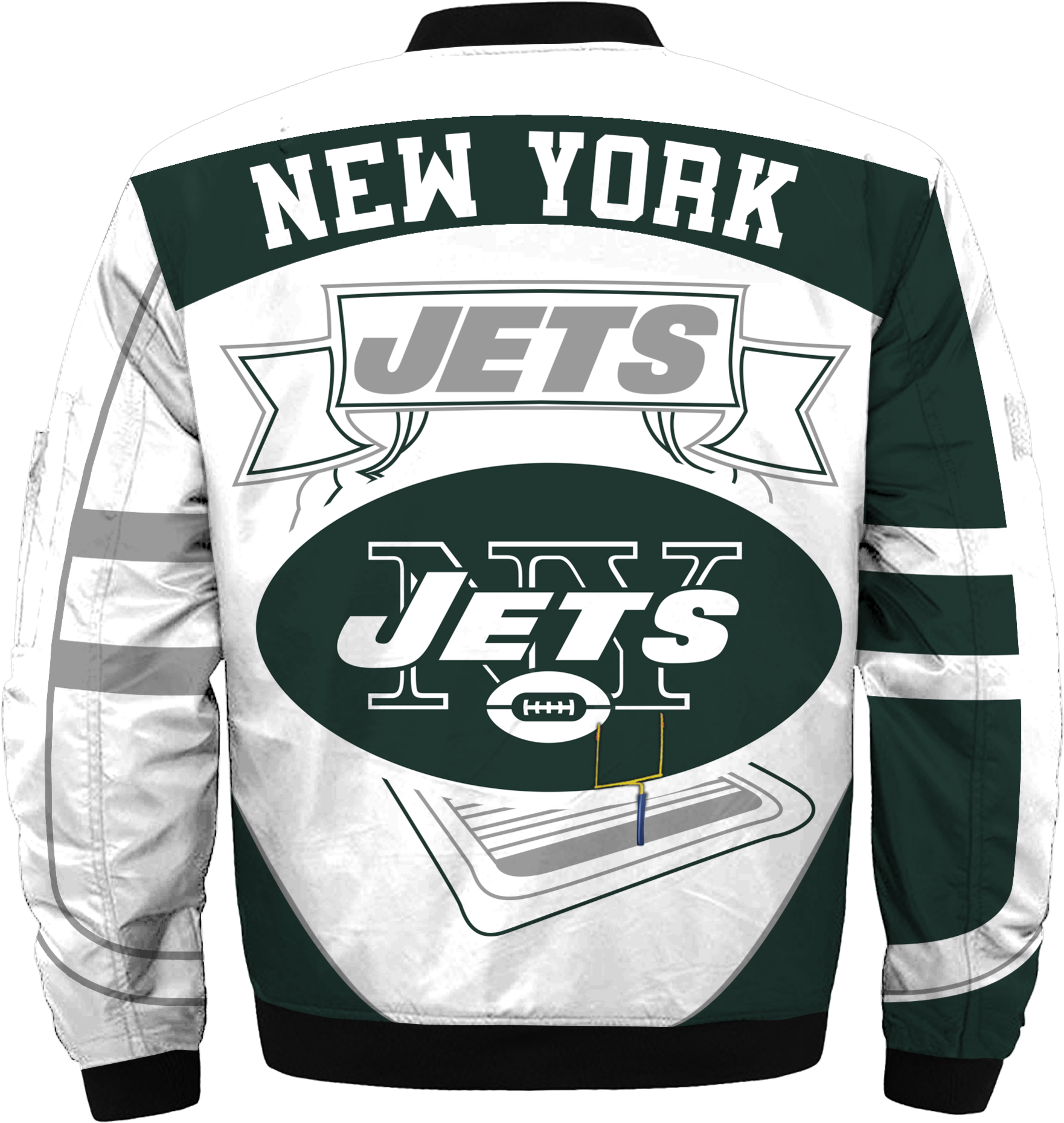 New York Jets Varsity Jacket Design PNG Image