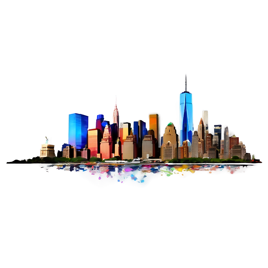 New York Skyline Png 25 PNG Image