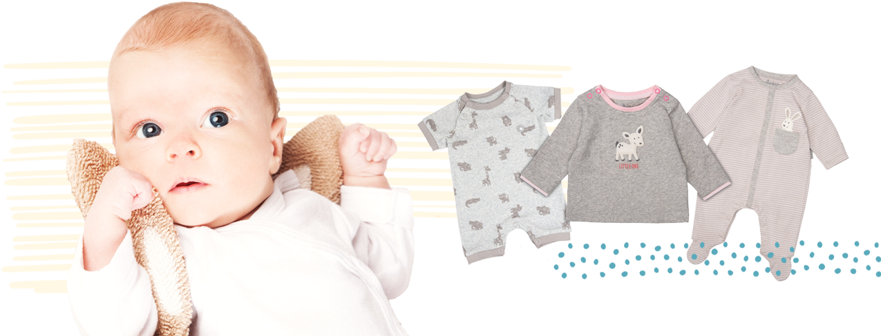 Newborn_ Baby_and_ Clothing_ Collection PNG Image