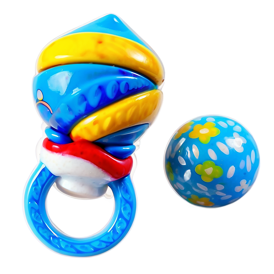 Newborn Rattle Toy Png Ixe3 PNG Image