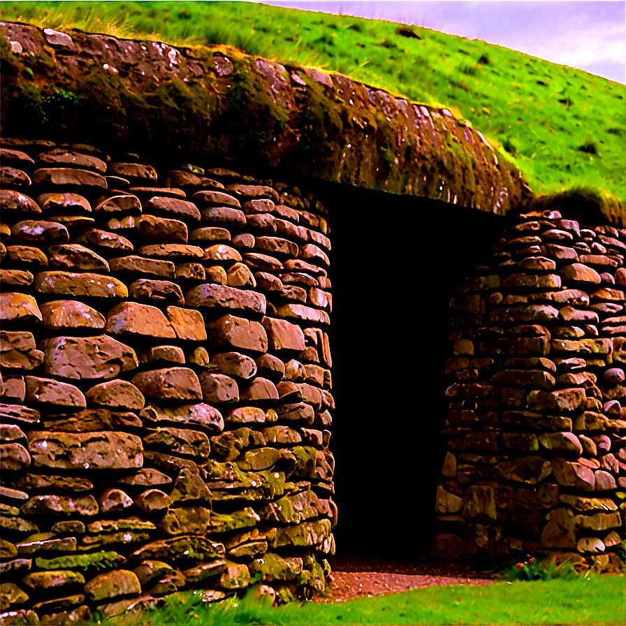 Newgrange Stone Age Monument Png 06232024 PNG Image