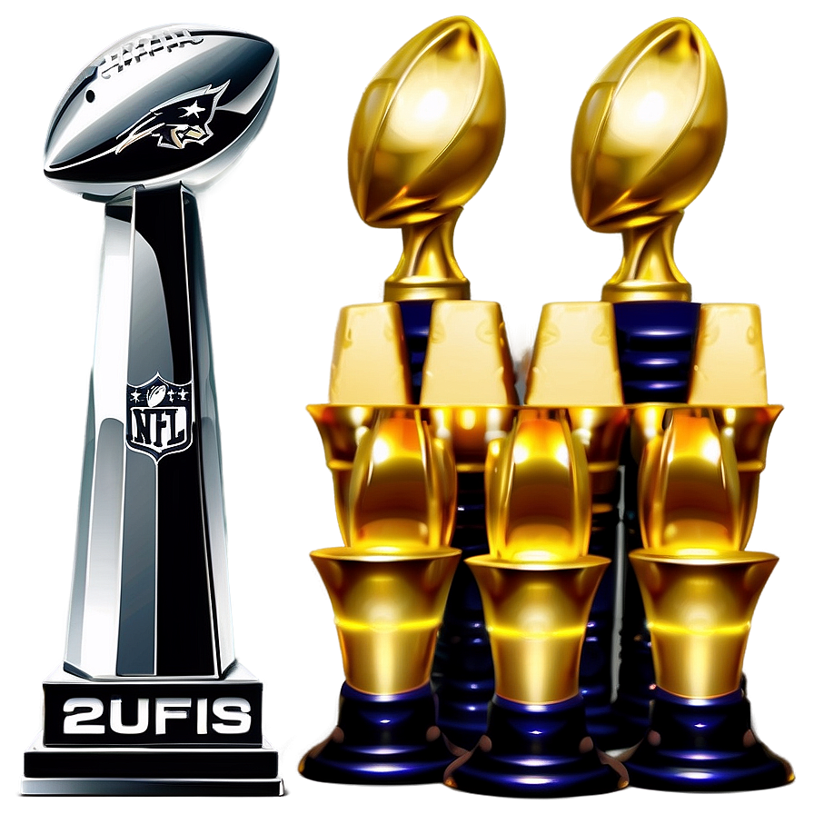 Nfl Super Bowl Winner Trophy Png Lfr16 PNG Image