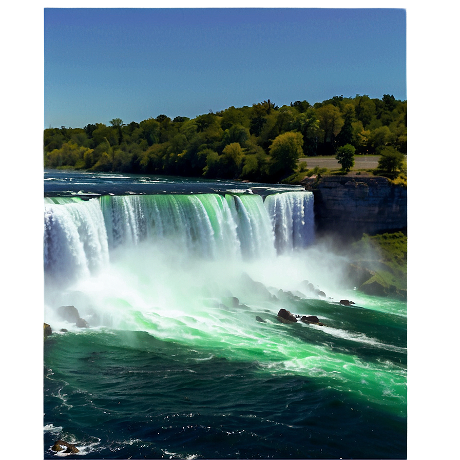 Niagara Falls Usa Side Png Dcr64 PNG Image