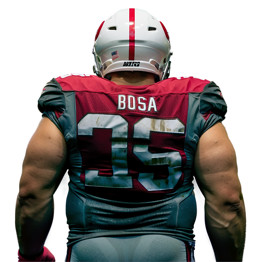 Nick Bosa Autograph Signature Png 24 PNG Image