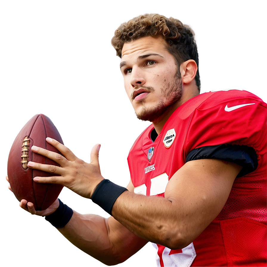 Nick Bosa Pre-game Warmup Png 06122024 PNG Image