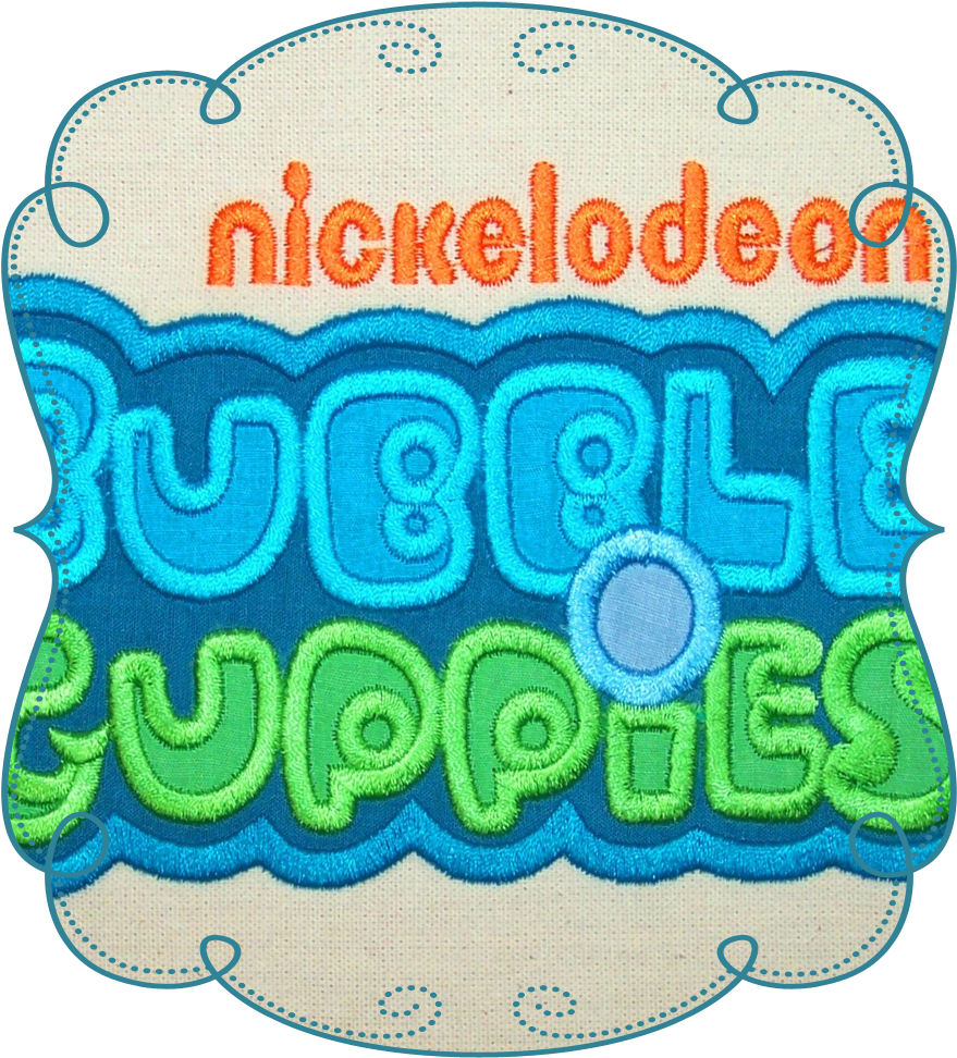 Nickelodeon Bubble Guppies Embroidery PNG Image