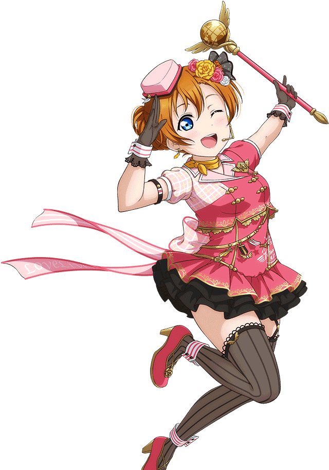 Nico Yazawa Anime Idol Costume PNG Image