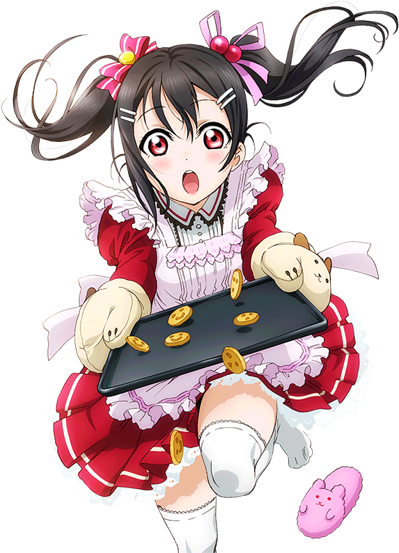 Nico Yazawa Cookie Surprise PNG Image