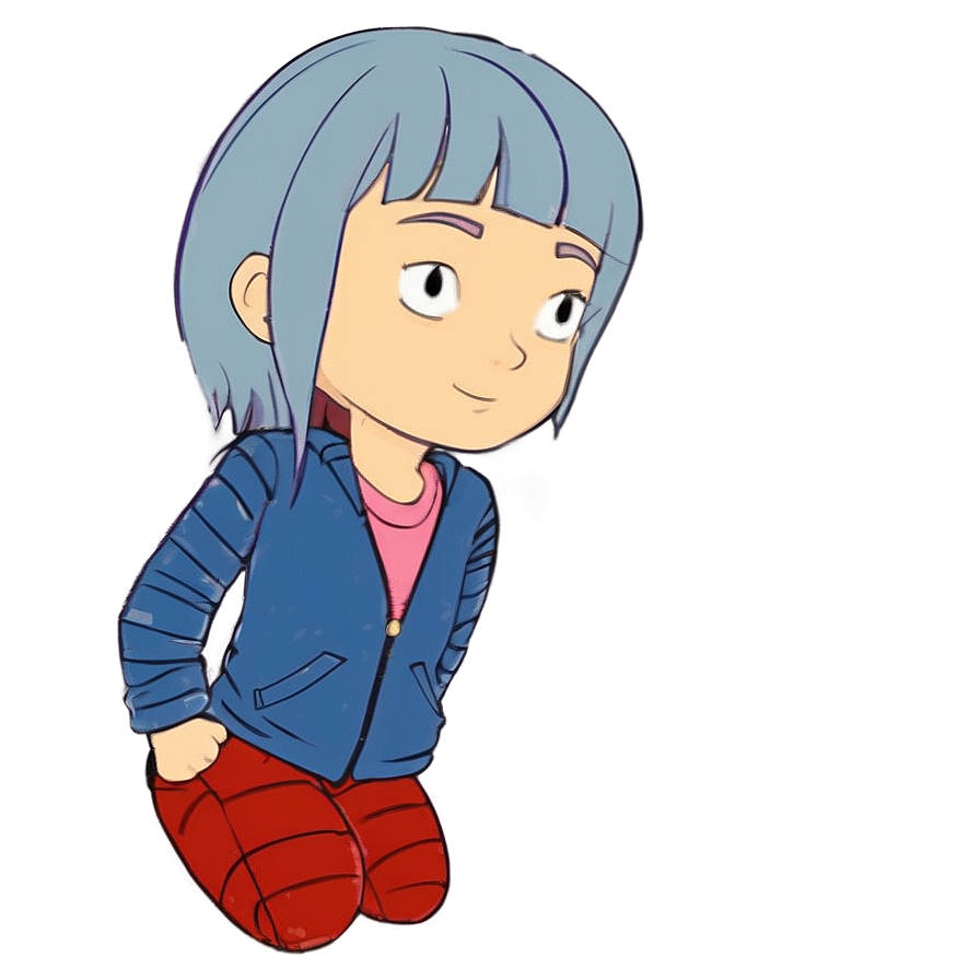 Nicole Watterson Simple Illustration Png Vvd PNG Image