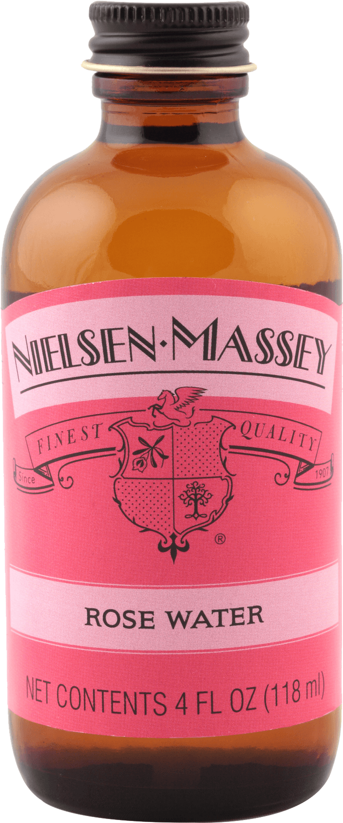 Nielsen Massey Rose Water Bottle PNG Image