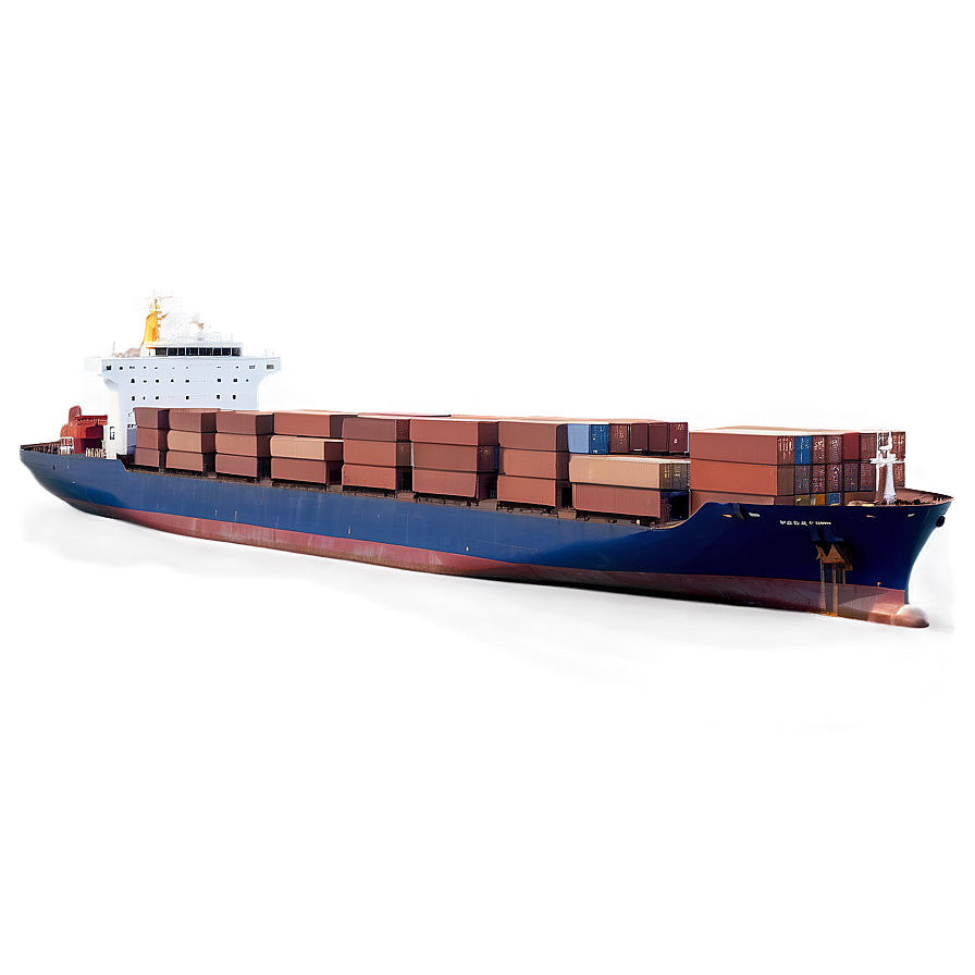 Night Cargo Ship Png 49 PNG Image