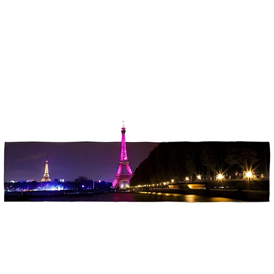 Night Lights Torre Eiffel Png Xxg54 PNG Image