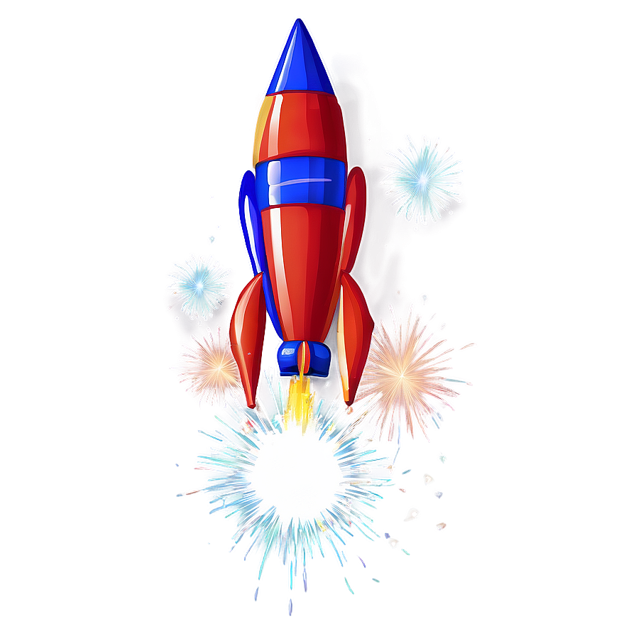 Night Sky Firework Rocket Png Gjy14 PNG Image