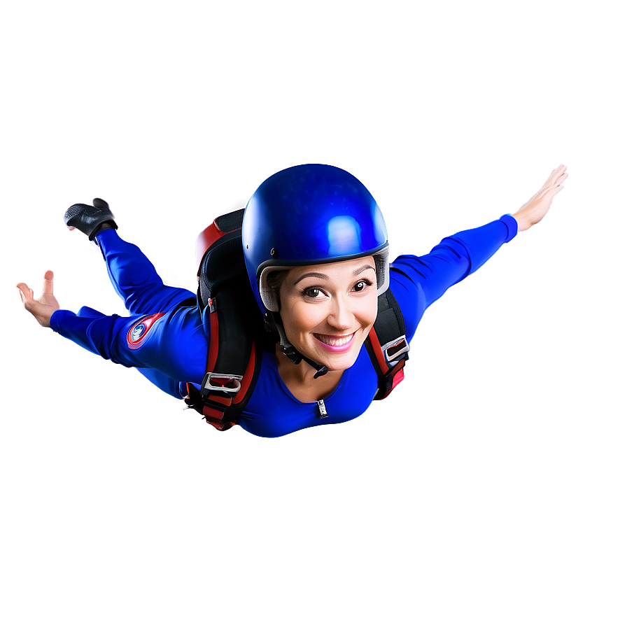 Night Skydiving Png Bfl PNG Image