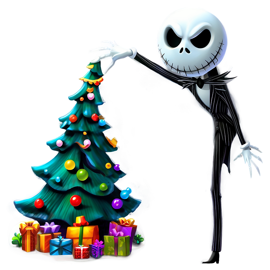 Nightmare Before Christmas Tree Png Ura30 PNG Image