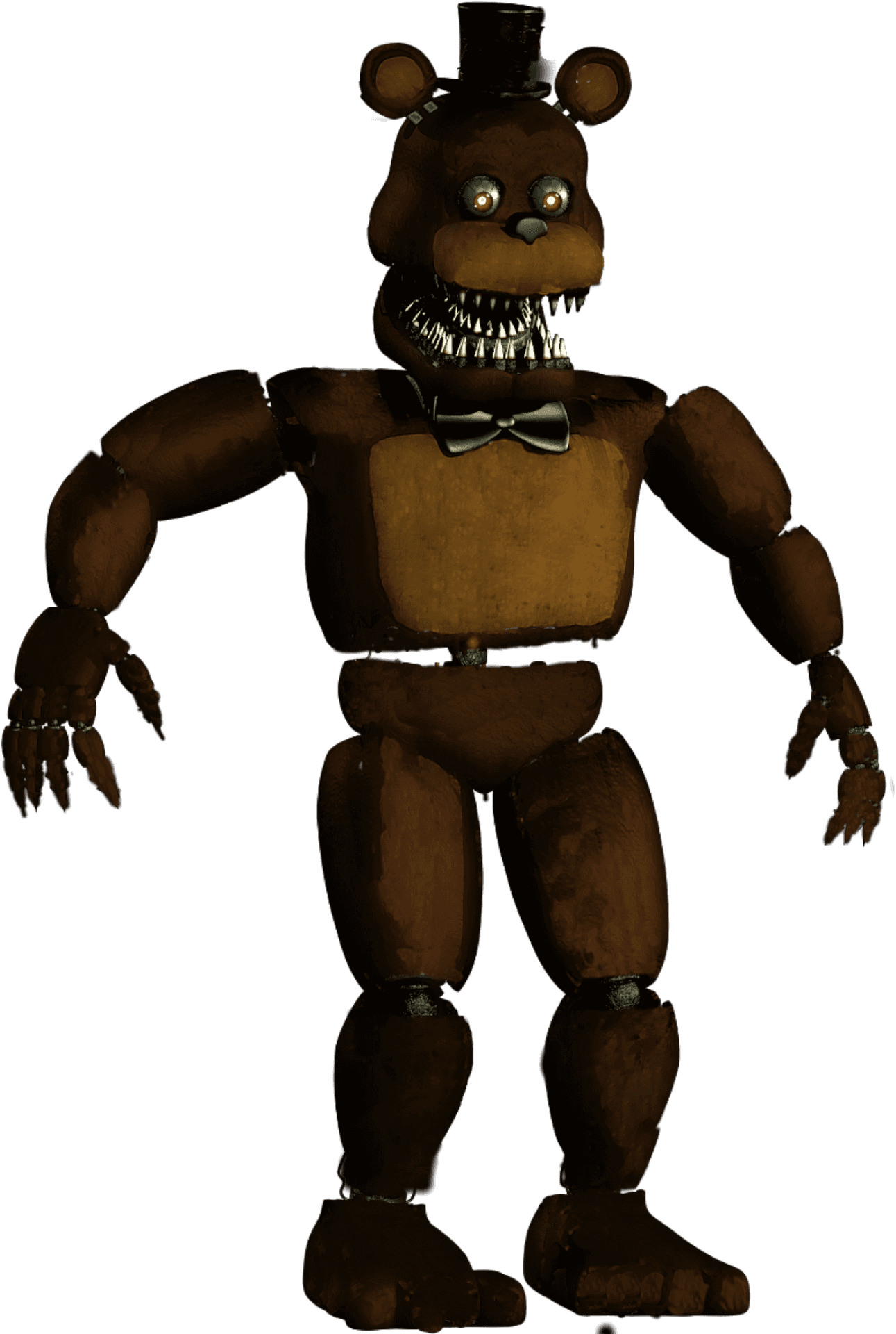 Nightmare Freddy F N A F Character PNG Image