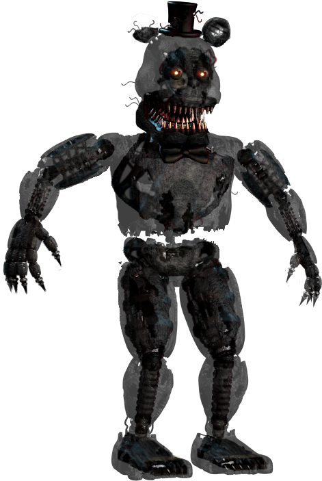 Nightmare Freddy Five Nightsat Freddys PNG Image