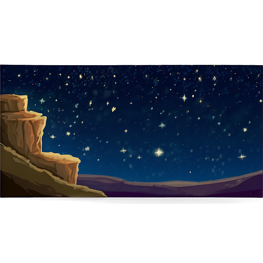 Nighttime Estrella Scene Png 06122024 PNG Image