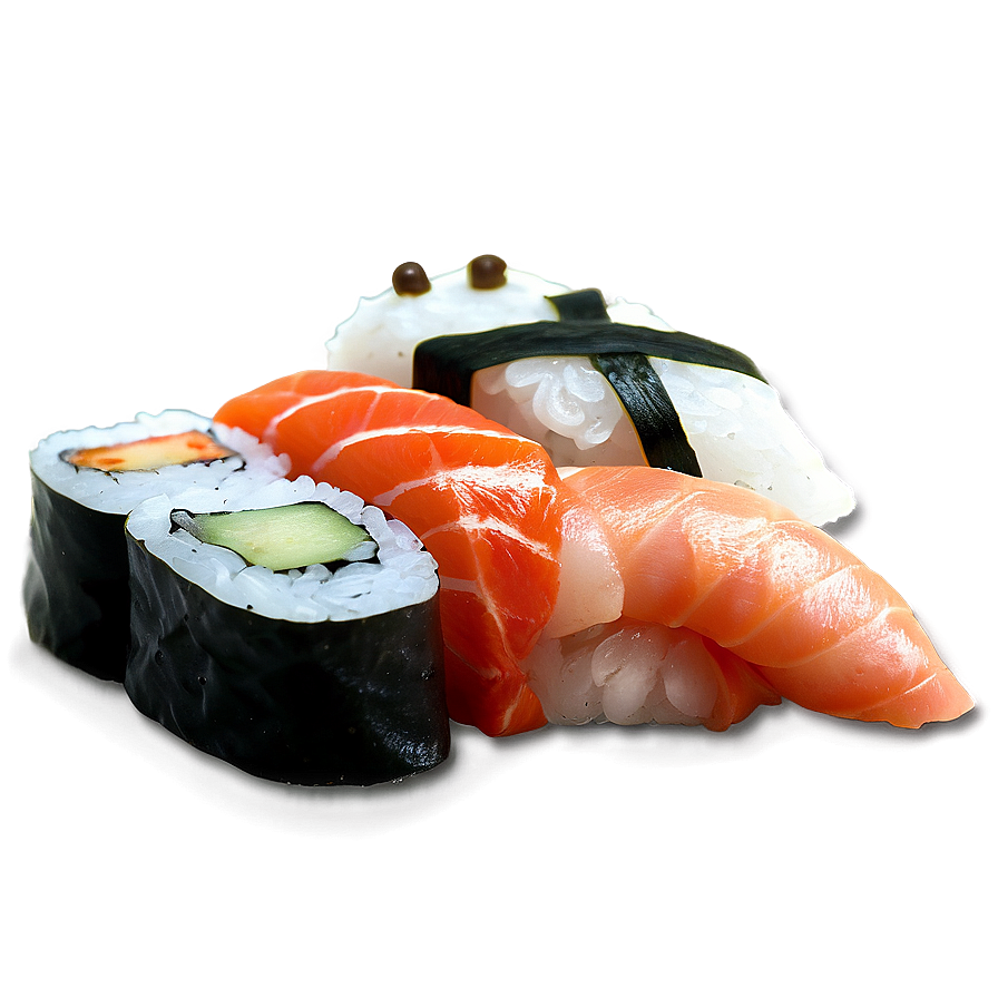 Nigiri Sushi Assortment Png Myp38 PNG Image