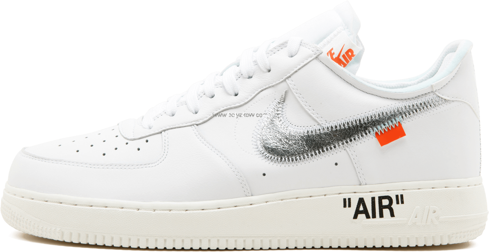 Nike Air Force1 Low Sneaker Design PNG Image