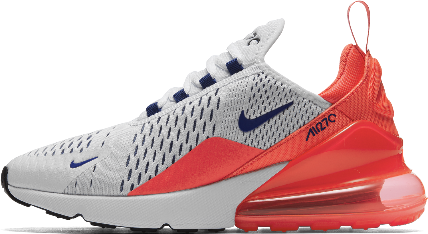 Nike Air Max270 Red White PNG Image