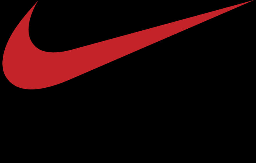 Nike Swoosh Logo Redon Black PNG Image