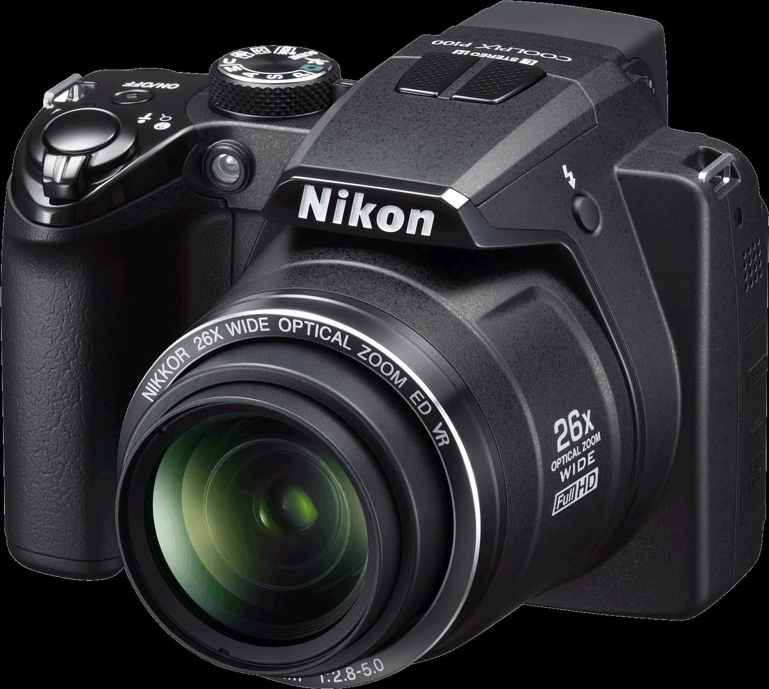 Nikon Coolpix P500 D S L R Camera PNG Image