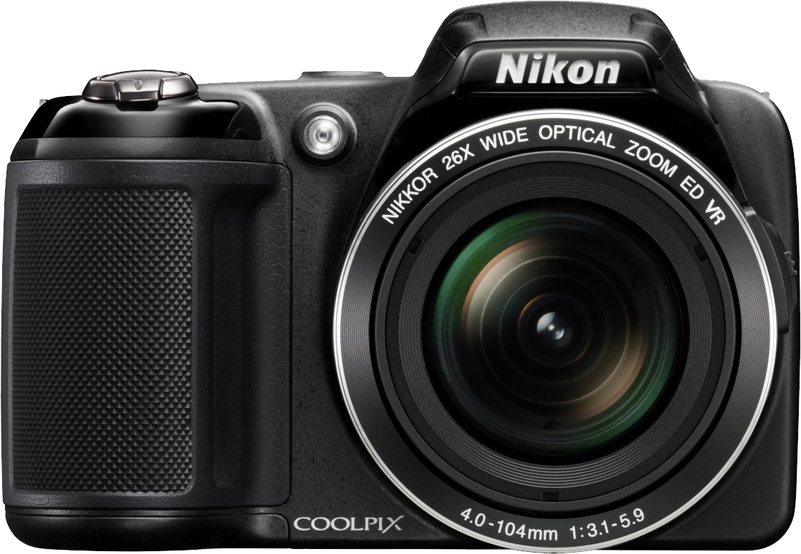 Nikon Coolpix26x Wide Optical Zoom Camera PNG Image