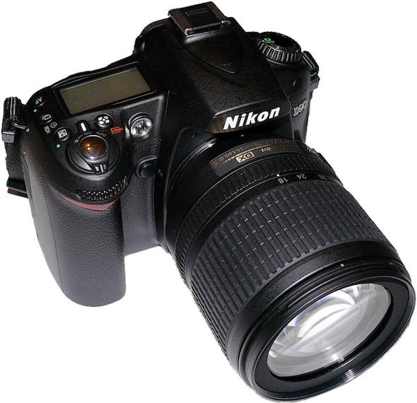 Nikon D S L R Camera Profile PNG Image