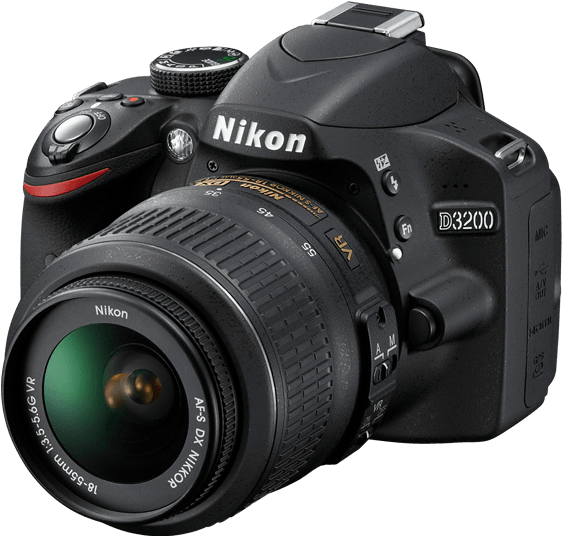 Nikon D3200 D S L R Camera PNG Image