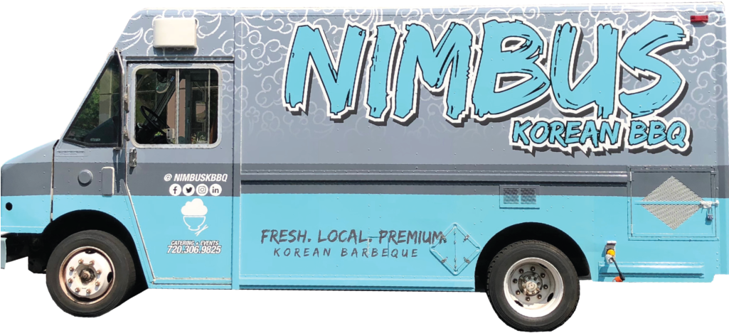 Nimbus Korean B B Q Food Truck PNG Image