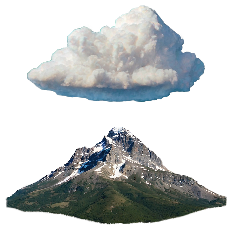 Nimbus Over Mountains Png Stc PNG Image