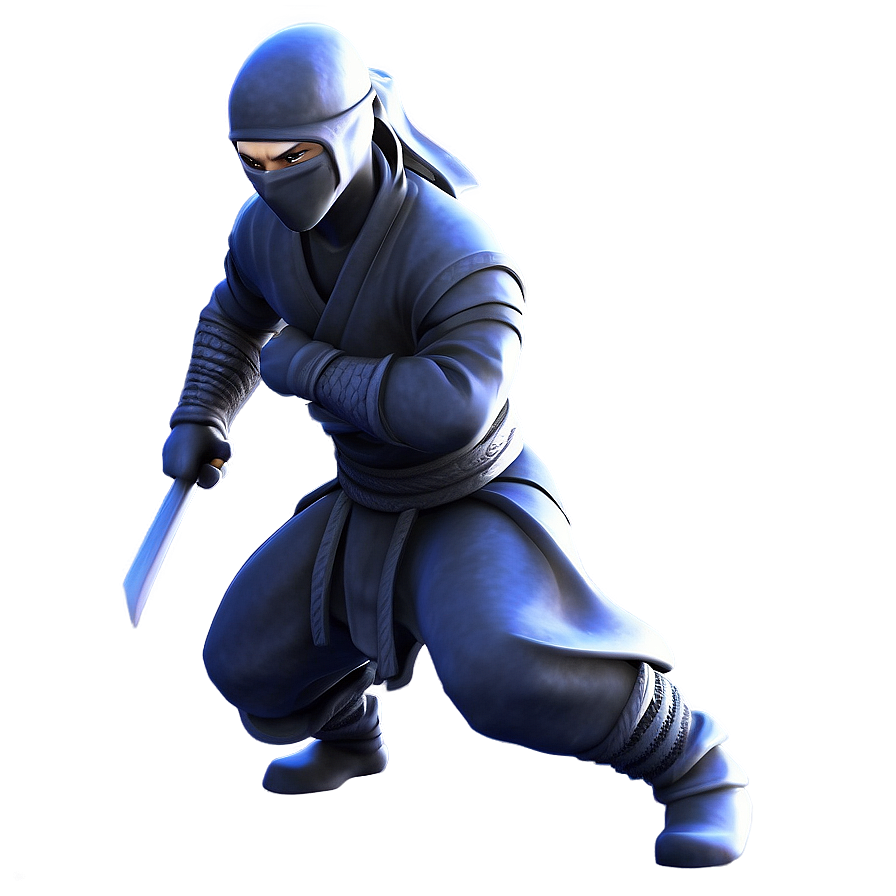 Ninja Figure Action Png Sqb PNG Image