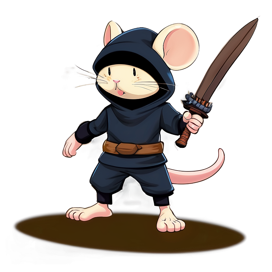 Ninja Mouse Png 40 PNG Image