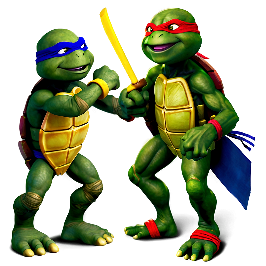 Ninja Turtles Training Session Png 05252024 PNG Image