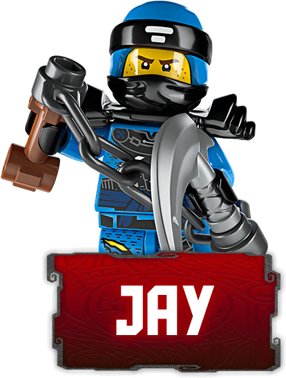 Ninjago Jay Blue Ninja Character PNG Image