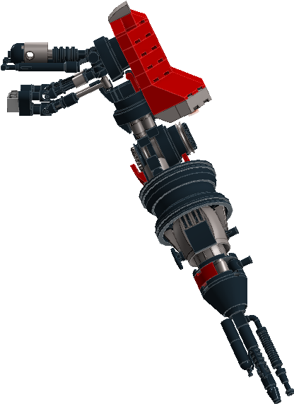 Ninjago Red Dragon Sword PNG Image