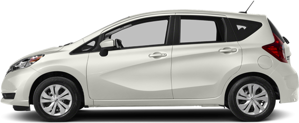 Nissan Compact Hatchback Side View PNG Image