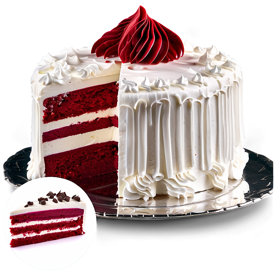 No-bake Red Velvet Cake Png 06292024 PNG Image